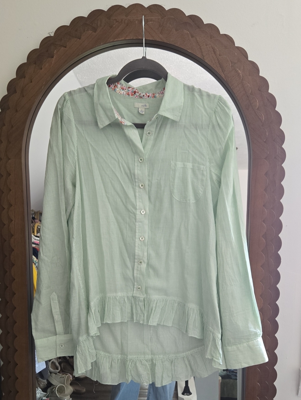 Aeropostle Light Wieght Button Down Blouse
